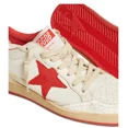 thumbnail image 5 of Golden Goose Espadrilles à Talon pour Hommes Ball Star Blanches Rouges, 5 of 5