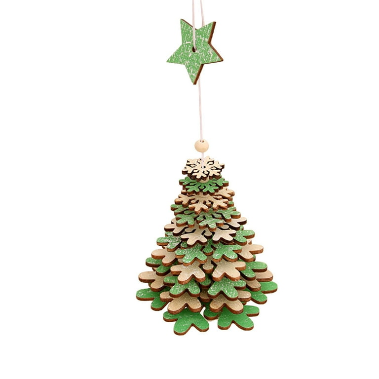  Christmas Bell Decoration Pendant Christmas Tree Decoration  Pendant Christmas Bell (B, One Size) : Home & Kitchen