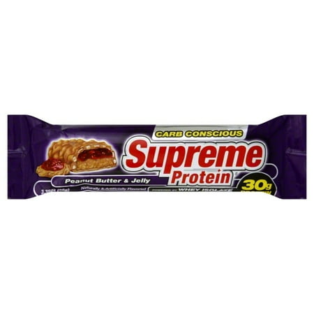 Supreme Protein Carb Conscious Peanut Butter & Jelly Bar, 3.38 oz
