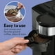 thumbnail image 3 of Cafetera Hamilton Beach de Acero Inoxidable 2 Vías, 3 of 5