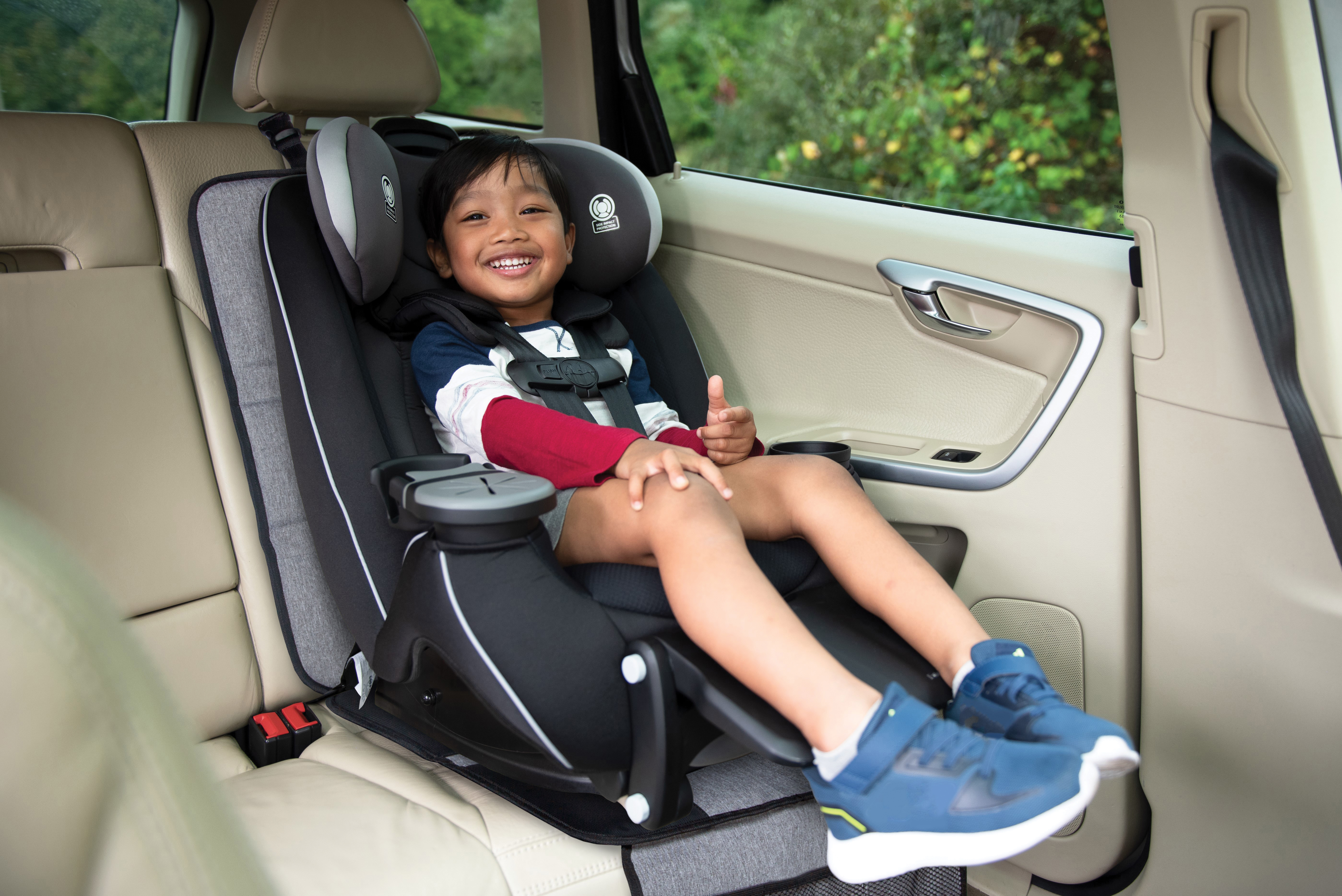 Monbebe Deluxe Car Seat Protector, Gray photo 2