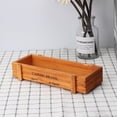 thumbnail image 4 of Maceta, jardinera de madera Caja Material de madera Plantas poco profundas Hotel Hogar para balcón Jardín Oficina LYUMO Flores, 4 of 6