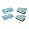 thumbnail image 2 of Cateissary Caja de almacenamiento de alimentos reutilizable para refrigerios frescos en cualquier momento y en cualquier lugar Caja de acero Mostrada Cuadrícula única, 2 of 3