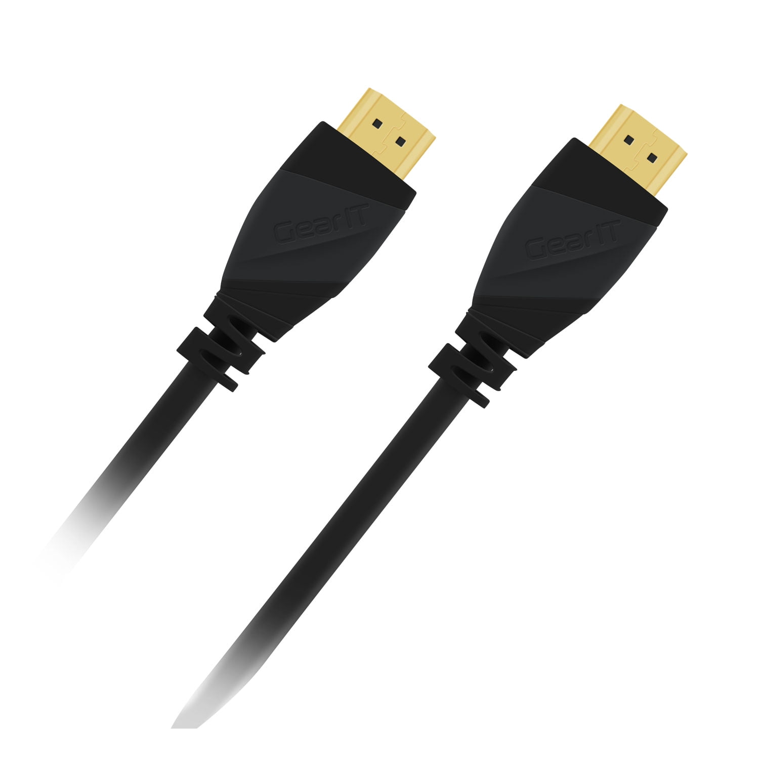 25 Ft HDMI Cable, GearIT (2-Pack) Pro Series Cable 25 Feet / 7.6 Meter High Speed Ethernet Resolution 3D Video and ARC Audio Return Channel HDMI Black - Walmart.com