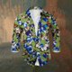 thumbnail image 4 of Blusa y camisa de manga larga con cuello vuelto para hombre, informal, a la moda, con botones, estampado, de poliéster, 4 of 6