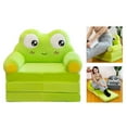 thumbnail image 6 of Infant Lovely Children Chair Seat Slipcover,Foldable Furniture Protector,Cartoon Frog, 6 of 8