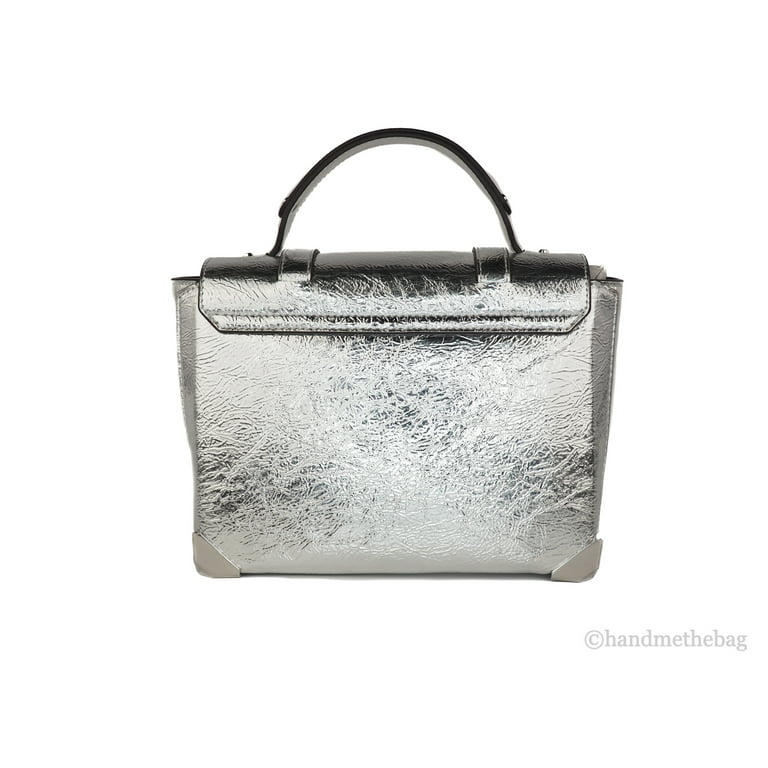 Michael Kors Manhattan Medium Leather Top Handle School Handbag - Walmart.com