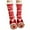 Red, variant on Socks Cozy Lined Winter Slippers for Women Warm Toe-Comfort Gray
