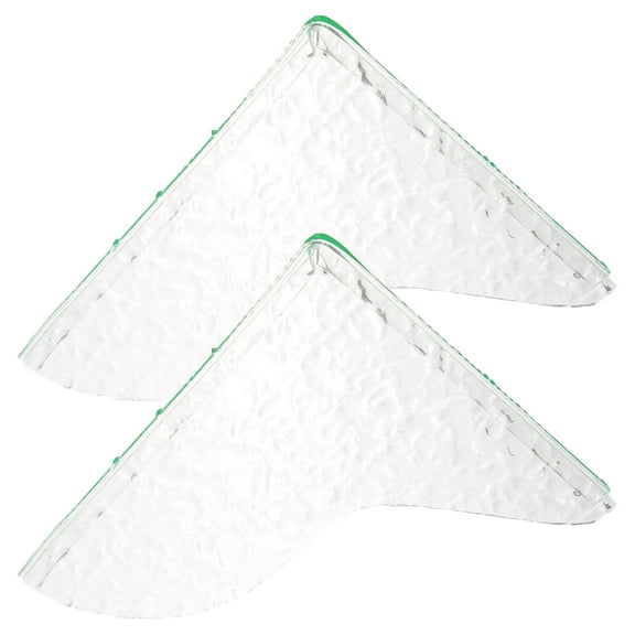 FOMIYES 2Pcs Bathtub Guard Splash Acrylic Leak Proof for Kitchen Sinks