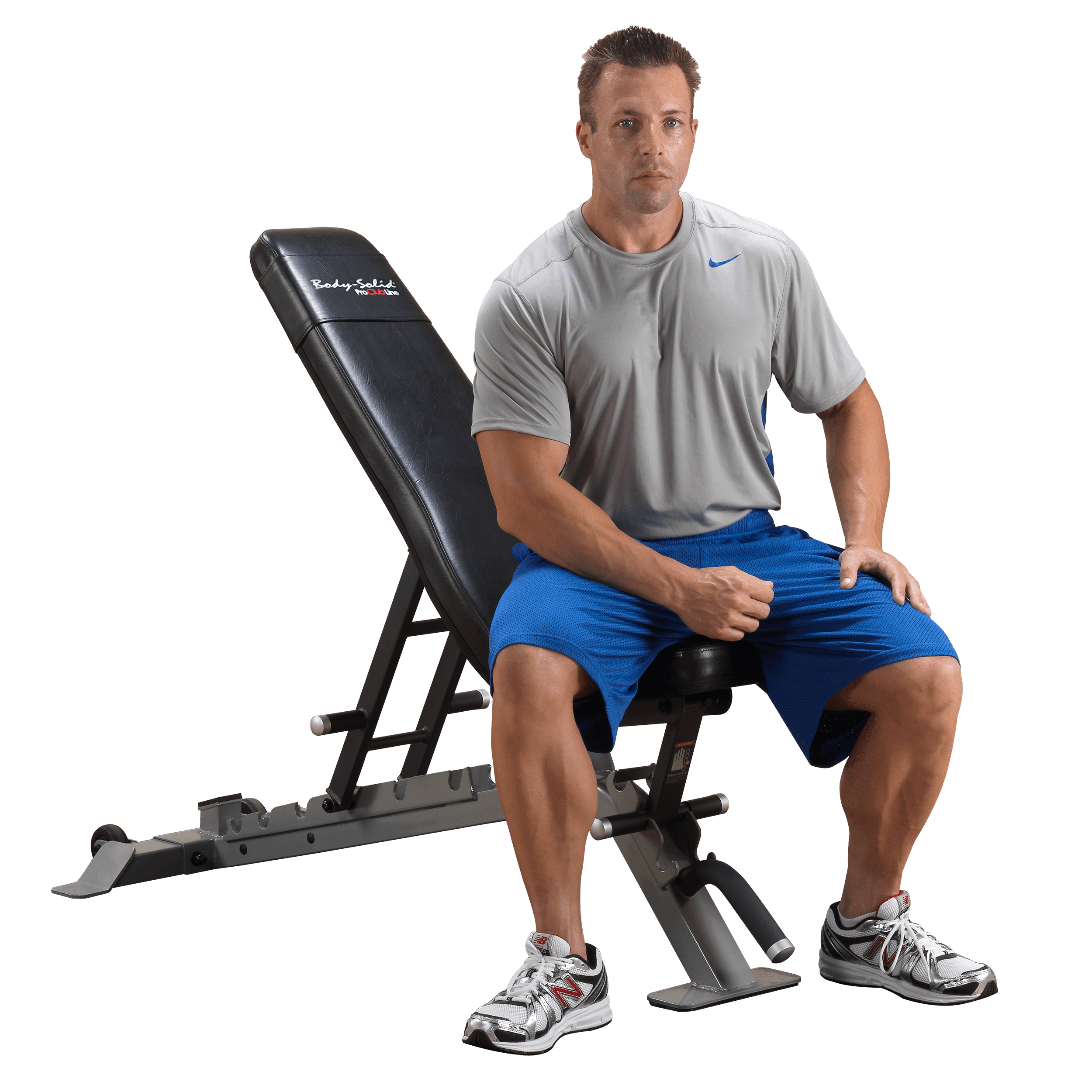 Body Solid SFID325 Pro Clubline Adjustable Weightlifting Home Gym Bench