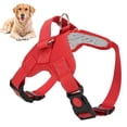 thumbnail image 4 of Dog Saddle Harness, Multifunctional Dog Harness Reflective Bite Resistance Oxford Cloth  For Pets Red M, 4 of 8