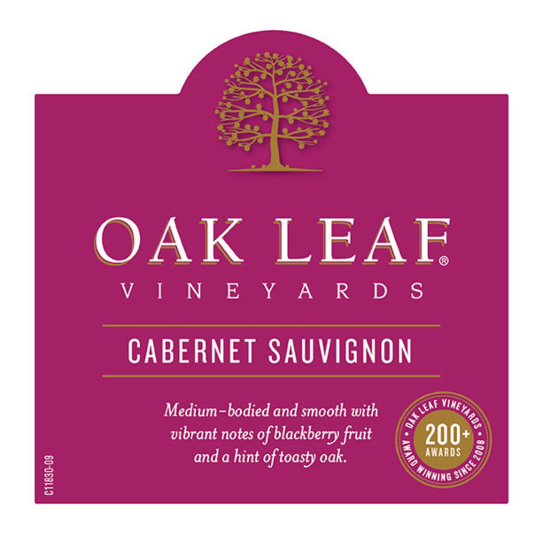 Oak Leaf Vineyards Cabernet Sauvignon, Red Wine, 750ml