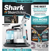 Shark StainStriker Portable Carpet, Upholstery & Area Rug Cleaner, Pet Friendly, Stain & Odor Remover, Perfect for Car Interiors, 3 Tools, PX201 White