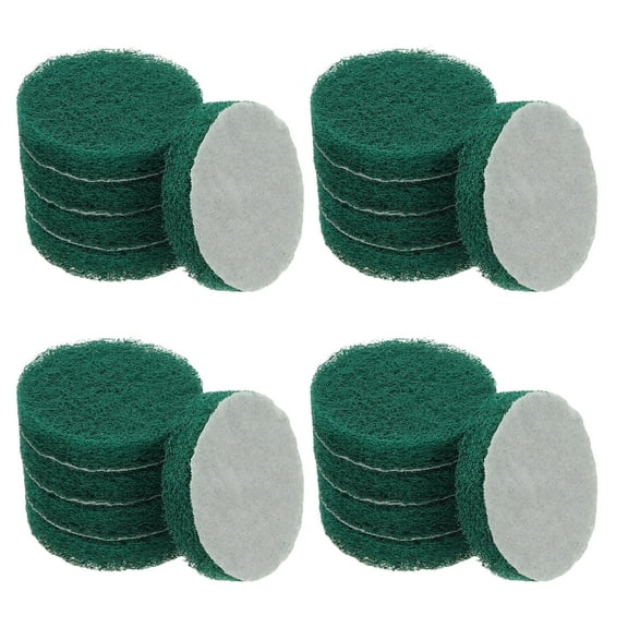Power Scrub Pads, Scrubbing Pads 180 Grits - 20 Pcs & 3 Inch & Green