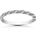 thumbnail image 1 of 1/6 ct Lab Grown Diamond Mia Wedding Ring, 1 of 2