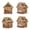 K, variant on Coollooc DIY Diamond Pearl Painting Wooden House, Christmas 3D Wooden House Craft Hanging Ornament with Frame for Home Wall Decor, 2026 Christmas Tree Indoor Hanging Decorations(J)
