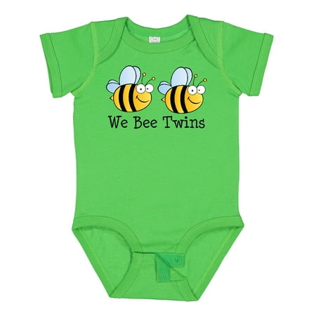 

Inktastic We Bee Twins Gift Baby Boy or Baby Girl Bodysuit