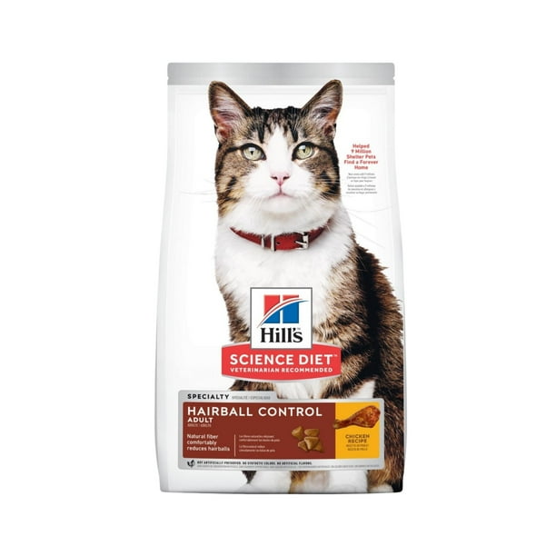 ALIMENTO PARA GATO ADULT HAIRBALL CONTROL HILL'S SCIENCE DIET DE 1.6 Kg Hill's Science Diet 1.6 KG