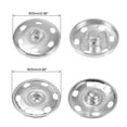 thumbnail image 2 of Uxcell Snap Buttons, Copper Sew-on Press Button Fastener for Hats Silver, 2 of 5