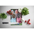 thumbnail image 2 of Carolines Treasures PPP3046LCB Cairn Terrier Easter Bunnies Glass Cutting Board Large, 12H x 16W, multicolor, 2 of 2