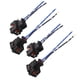 thumbnail image 3 of BRIGHTFUFU Enchufe del conector del inyector de combustible de la ranura del adaptador profesional de 4pcs para uso del conector del automóvil, 3 of 7