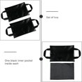 thumbnail image 4 of Greeniant 2Pcs Net Sand Bags Sports PVC Outdoor Adult Waterproof Reinforced Soccer Teenager Durable Hockey Sandbag Zipper Ropa Deportiva, Zapatos Greeniant OD013278-00, 4 of 6