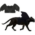 thumbnail image 5 of Cat Halloween Costume - Halloween Bat Wings Pet Costumes for Small Dogs Cats Halloween Party, 5 of 7