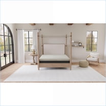 Mattresses, Omne Sleep Queen 10 Inch Medium Gel Memory Foam Tight Top Mattress | Light Gray | Foam