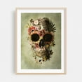 thumbnail image 2 of Garden Skull Light - Mixed Media Floral Surrealism Nature Botanical Flowers Tropical Modern Art Unframed Wall Art Print 32 x 48 inches, 2 of 81