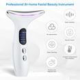 thumbnail image 5 of Vibration Facial Massager Tool, Double Chin Reducer with Triple Action LED Heat Modes for Skin Care,Improve,Tightening,Firm and Smooth, 5 of 7