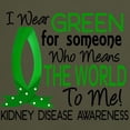 thumbnail image 3 of CafePress - Means World To Me 1 Kidney Disease Shirts Light T - Men's Classic Graphic Cotton T-Shirt, 3 of 4