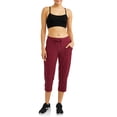 Athletic Works Women's Athleisure Core Knit Capris