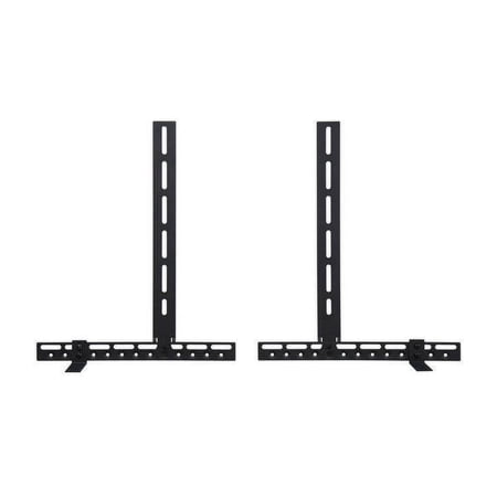 UPC: 0752752003166 | AVF Universal Soundbar Mount for Mounting Soundbar Above or Below TV in Black