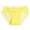 C118/Yellow, variant on XIYON Women's Underwear Ladies' Sexy Lace Breathable Pure Crotch Lifting Triangle Underwear Breathable