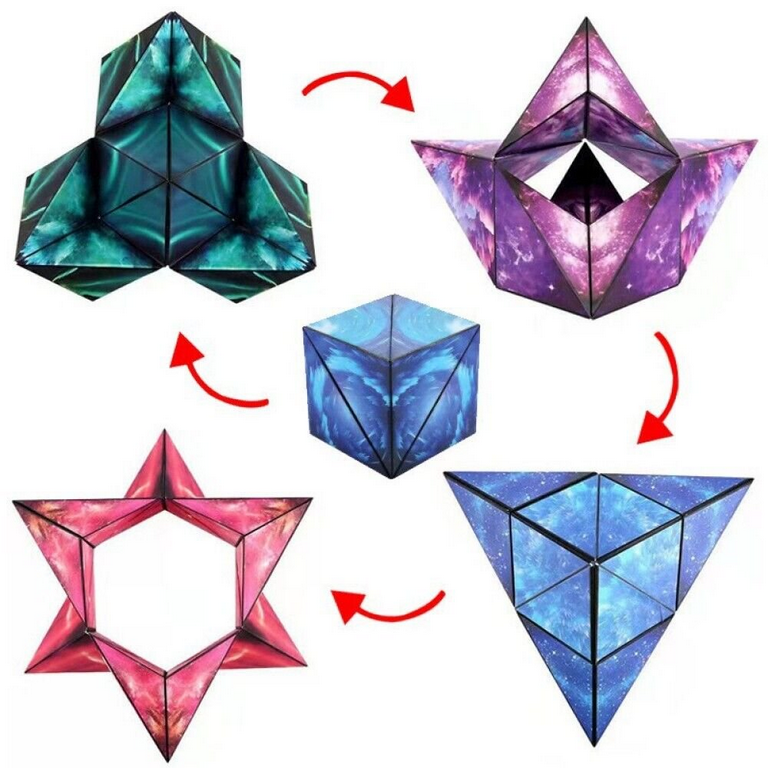 CUBE ZeXiang Prismatic 2x2x2 Star shape cube, puzzle intellectual