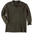 thumbnail image 1 of Ralph Lauren suéter de punto con cremallera de 1/4 para hombre, gris, grande 3X, 1 of 1