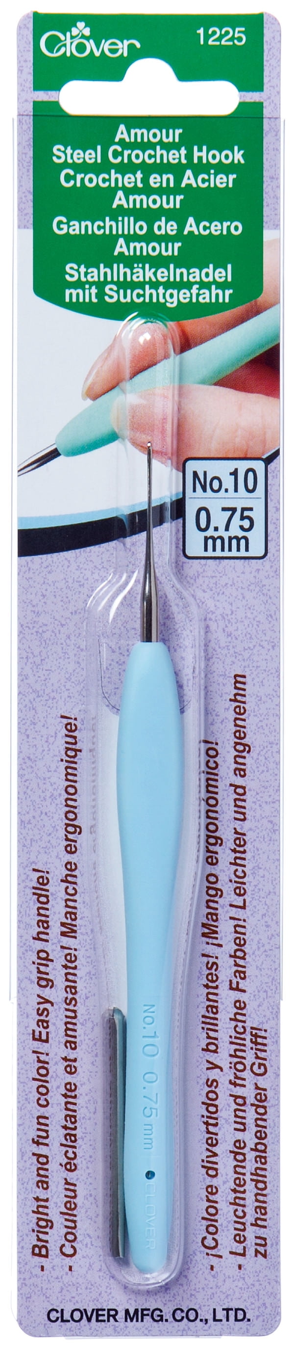 Amour Steel Crochet Hook No. 10 (0.75 mm)
