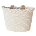 thumbnail image 3 of Siruishop Kids Bike Basket Bike Pannier Decoration Portable Cargo Rack Cycling Storage white, 3 of 8