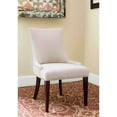 thumbnail image 2 of SAFAVIEH Becca 19" H Transitional Glam Upholstered Dining Chair, Taupe, 2 of 6