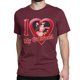 thumbnail image 5 of Camisetas de algodón con la frase "Amo a mi novia" de Chappell Roan para hombre y mujer, camisetas de manga corta con cuello redondo y cantante musical., 5 of 7