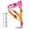 thumbnail image 1 of Jaula Para Botella, Práctica, Firme, Estable, Para Botella De Agua, Conveniente Y Ligera Para Andar En Bicicleta Al Aire Libre ANGGREK Rosa Oro Púrpura, 1 of 8