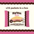 thumbnail image 4 of Rip Van Raspberry & Dark Chocolate Wafer Cookies, Keto, Vegan, Low Sugar Snacks, 16 Count, 4 of 8