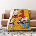 thumbnail image 2 of Cuphead Soft Blanket Fuzzy Fleece Anti-pilling Flannel Throw Blanket Decor Sofa Bed Blanket 40x60in, 2 of 7