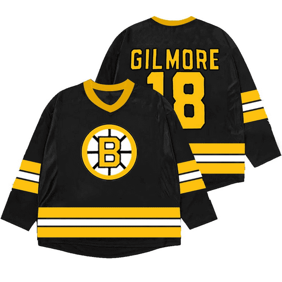 QKVHDUN Happy Gilmore 2 Jersey V-Neck Long Sleeve Clothes Casual V-neck Sweatshirts Streetwear