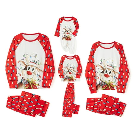 

Vera Natura Christmas Pajamas for Family Matching Family Christmas Pajamas Matching Sets Xmas Pjs Sleepwear