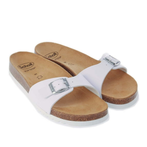 Women's Scholl Estelle Bio Champion Sandals in White