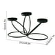 thumbnail image 3 of Candelabro de Aleación de Tres Brazos | Centro de Mesa de Hierro Multicolor | Lámpara de Mesa Decorativa de Tres Brazos para Navidad, Bodas, Fiestas, Hogar y Comedor., 3 of 6