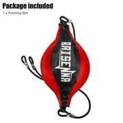 Double End Ball, EEEkit Boxing Speed Dodge Training Ball Leather Punch Bag Hanging Speed Ball for Gym Boxing Speed Training, Includes Cord, Stress Relief Exercise Equipment, Adult Teenagerss