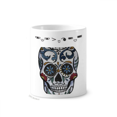 thumbnail image 1 of Gray Skull Mexico cultura nacional ilustración Taza de cepillo de dientes, 1 of 3