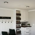 thumbnail image 2 of OST1708EK-Quoizel Lighting-Outskirts - 12W LED Flush Mount-1 Inch Tall and 7.5 Inch Wide-Earth Black Finish, 2 of 5